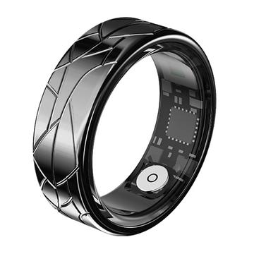 PX02 Crack Design Smart Ring multifuncțional cu control foto - dimensiune: 19mm