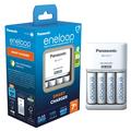 Panasonic Eneloop BQ-CC17 Încărcător inteligent de baterii cu 4 baterii reîncărcabile AA 2000mAh