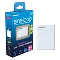 Panasonic Eneloop BQ-CC87 SmartPlus USB încărcător de baterii cu funcție de bancă de energie - 4x AAA/AA