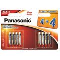 Baterii alcaline Panasonic Pro Power LR03/AAA - 8 buc.