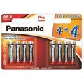 Baterii alcaline Panasonic Pro Power LR6/AA - 8 buc.