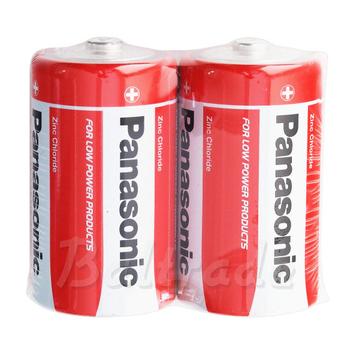 Baterii Panasonic R20/D Zinc-Carbon - 2 buc. - În vrac