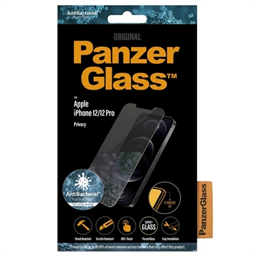 Geam Protecție Ecran iPhone 12/12 Pro - PanzerGlass Standard Fit Privacy