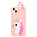 Husă TPU iPhone 14 Plus - 3D Cartoon - Unicorn