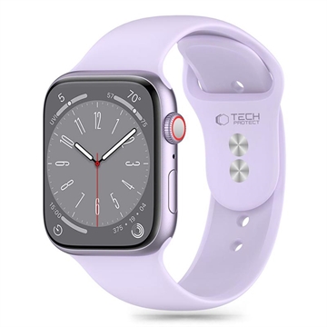 Apple Watch Series 10/9/8/7/6/SE Tech-Protect curea din silicon - 40mm/41mm/42mm - Violet