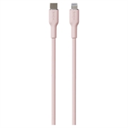 Puro Icon Soft USB-C / Lightning Cable - 1,5 m - roz