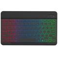 RGB-030 Tastatură Bluetooth wireless de 10 inci cu iluminare din spate RGB