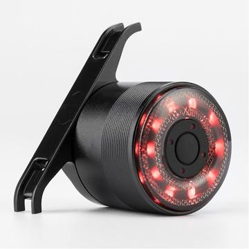 ROCKBROS Q1 USB de încărcare a bicicletei Lumină de bicicletă cu schimbare de culoare Lumina de coadă a bicicletei Lumina de bicicletă impermeabilă Lumina de ciclism - negru