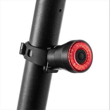 ROCKBROS Q5 cu suport dublu lumina de frana inteligenta pentru biciclete Senzor de lumina spate pentru biciclete auto impermeabila LED pentru ciclism Lumina spate pentru biciclete - Negru