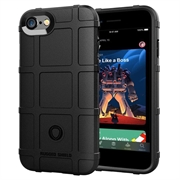 Husă TPU iPhone 7/8/SE (2020)/SE (2022) - Rugged Shield - Negru