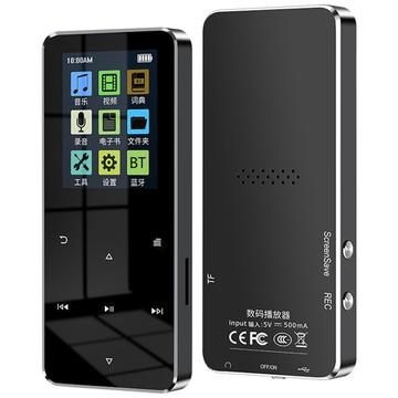 S308 MP3 & MP4 Music Player cu Bluetooth - 16GB - Negru