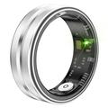 SR03 Ultra-Thin Multifunctional Smart Ring - Size: 12/21.5mm - Argintiu