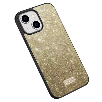 Husă Acoperită iPhone 14 - Sulada Glitter - Auriu