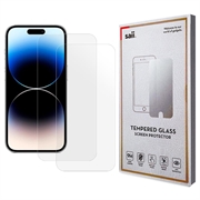 Geam Protecție Ecran - 9H - iPhone 15 Pro - Saii Premium - 2 Buc.