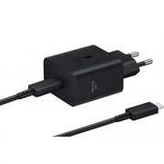 Adaptor Alimentare USB-C Samsung Super Fast EP-T4511XBEGEU - 45W - Negru