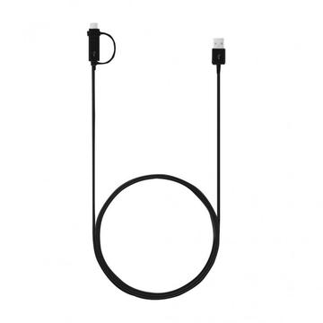 Cablu combo Samsung EP-DG950DBE - USB-C și MicroUSB - 1.4m - vrac