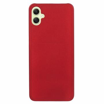 Husă Plastic Cauciucat Samsung Galaxy A05 - Roșu