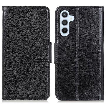 Husă Portofel Cu Funcție Stand Samsung Galaxy A05s - Elegant - Negru