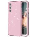 Husă TPU Samsung Galaxy A05s - Stylish Glitter - Roz Transparent