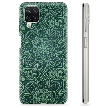 Husă TPU - Samsung Galaxy A12 - Mandala Verde