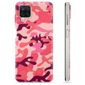 Husă TPU - Samsung Galaxy A12 - Camuflaj Roz