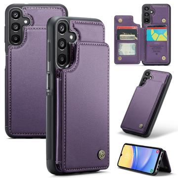 Samsung Galaxy A15 Caseme C22 Case RFID Card Wallet - Violet