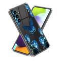 Husă TPU Subțire Stylish Samsung Galaxy A15 - Fluture și Flori