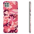 Husă TPU - Samsung Galaxy A22 5G - Camuflaj Roz