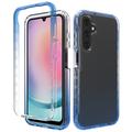 Husă hibridă Samsung Galaxy A25 - Gradient - Albastru / Transparent