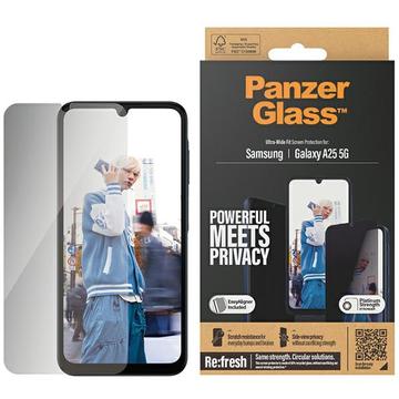 Geam Protecție Ecran Samsung Galaxy A25 - PanzerGlass Ultra-Wide Fit Privacy EasyAligner - 9H