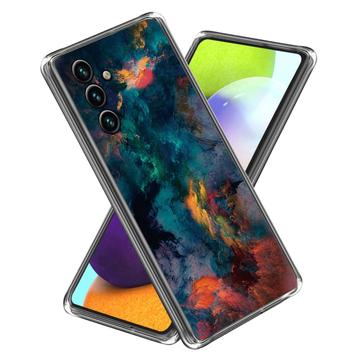 Husă TPU Subțire Stylish Samsung Galaxy A25 - Nori Colorați