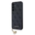 Husă Hibrid Samsung Galaxy A35 - Guess 4G Charms Collection - Gri