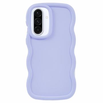 Husă TPU Samsung Galaxy A36 Candy Color Wavy - Violet