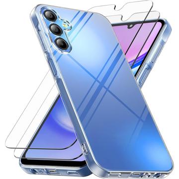 Husă TPU și Geamuri Protecție Ecran - 9H - Samsung Galaxy A36 - Saii 2-în-1