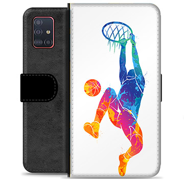 Husă Portofel Premium - Samsung Galaxy A51 - Slam Dunk