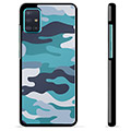 Capac Protecție - Samsung Galaxy A51 - Camuflaj Albastru