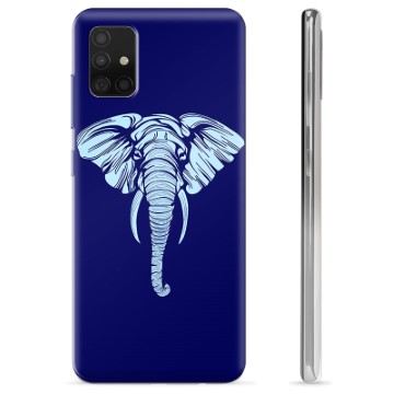 Husă TPU - Samsung Galaxie A51 - Elefant