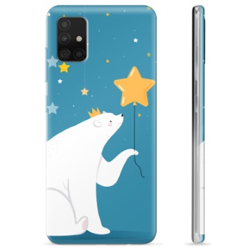 Husă TPU - Samsung Galaxie A51 - Urs Polar