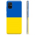 Husă TPU Steagul Ucrainei - Samsung Galaxy A51 - Galben și Albastru Deschis