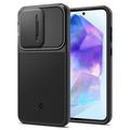 Husă Samsung Galaxy A55 - Spigen Optik Armor - Negru