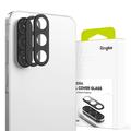 Geam Protecție Obiectiv Camera Sticlă Temperată Samsung Galaxy A56 - Ringke - Negru