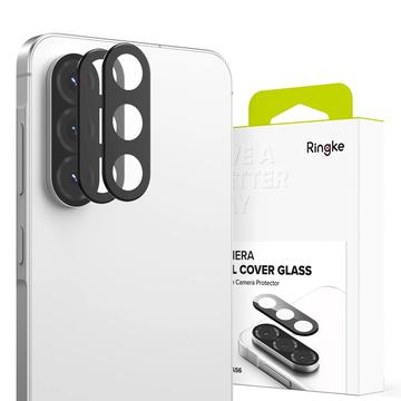 Geam Protecție Obiectiv Camera Sticlă Temperată Samsung Galaxy A56 - Ringke - Negru