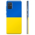 Husă TPU Steagul Ucrainei - Samsung Galaxy A71 - Galben și Albastru Deschis