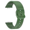 Curea Silicon Moale Samsung Galaxy Fit3 - Verde