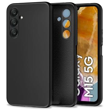 Husa din Silicon Samsung Galaxy M15 - Tech-Protect Icon - Negru