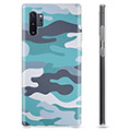 Husă TPU - Samsung Galaxie Note10+ - Camuflaj Albastru