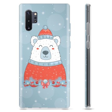 Husă TPU - Samsung Galaxie Note10+ - Urs Polar Crăciun