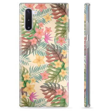 Husă TPU - Samsung Galaxie Note10 - Flori Roz