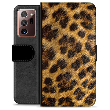 Husă Portofel Premium - Samsung Galaxy Note20 Ultra - Leopard