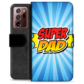 Husă Portofel Premium - Samsung Galaxy Note20 Ultra - Super Dad